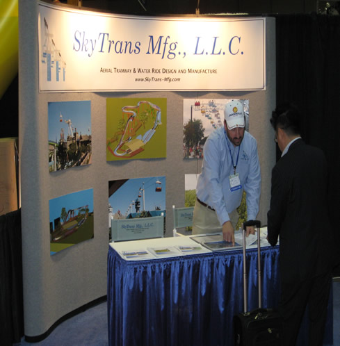 Skytrans at IAAPA Tradeshow